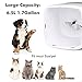 Automatic Cat Feeder Timed Programmable Auto Pet Dog Feeder Food Dispenser for Kitten Puppy | Dry Portion Control Up to 4 Meals/Day,Voice Recording,Battery and Plug-in Power