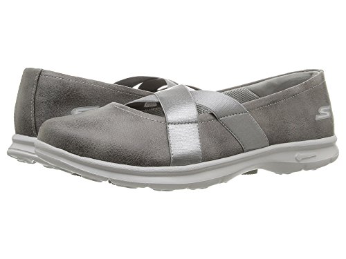 Skechers Go Walk DAYDREAMIN' Girls Mary Jane Flats/ Shoes - Neon Pink