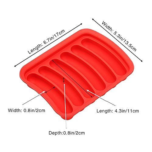 image for YaoJoe Silicone Baking Mold with Green Silicone Brush, 2 Pack DIY home