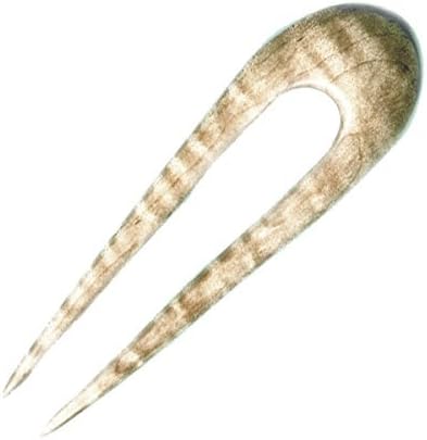 Baerreis Hair Fork, Handmade, Mini Rosebud Style, Small Bun, Fine Hair USA (maple)