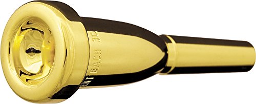 Bach 3513CGP Trumpet Mouthpiece, 3C, Gold-Plated