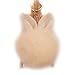 URSFUR Artificial Rabbit Ball Keychain Ear Pompom Phone Bag Charm Pendant