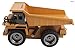 Memtes 6 Channel Full Functional Remote Control Dump Truck Construction Toy, Die-Cast Front, with Lights