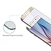Galaxy S6 Edge Screen Protector, JETech Full Screen Premium Tempered Glass Screen Protector Film for Samsung Galaxy S6 Edge (Gold) - 0861