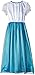 Disney Little Girls' Frozen Queen Elsa Fanstasy Nightgown, Aqua 6