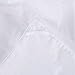 Puredown All Seasons White Down Comforter Cotton 600 Fill Power, Full/Queen Size, White