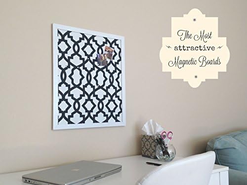 Fabric Framed Magnetic Board (Morrocan Midnight)