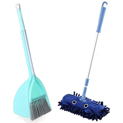 children's mop and brush set