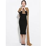 ZORJAR Scarfs for Women Winter Scarf Wool Mohair Glitter Design Knitted Crochet Warmer Wrap