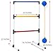 Ideas In Life One Piece Ladder Ball Game Set - Indoor and Outdoor Games for Adults and Kids – Hillbilly Golf Backyard Toys Ladder Golf Toss Game and 6 Bolas