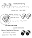LOYALLOOK 12Pairs Stainless Steel Earrings For Men CZ Stud Earring Tiny Ball Stud Earrings Cartilage Earrings Endless Hoop Earrings For Men