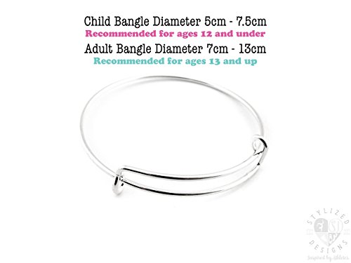 Figure Skating Bracelet, Figure Skating Gifts, Figure Skating Bangle, Figure Skater Gift, Figure Skate Bracelet, Ice Skater Gifts - Thumbnail 3