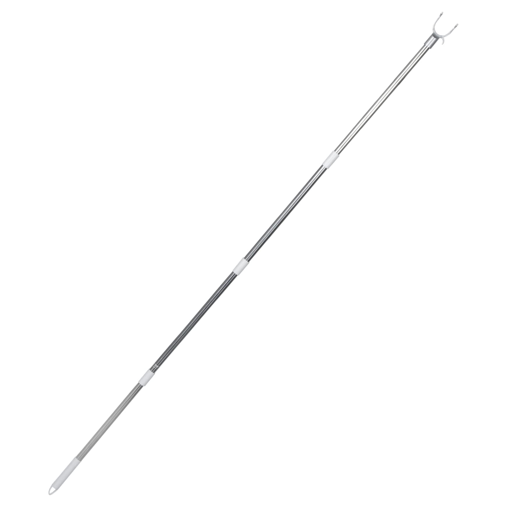 COLLBATH Stitching Clothes Rail Clothesline Poles Closet Reacher Pole Reach Stick s Drying Rod s Rod Tie Tool Home s Fork Plastic Shepherd