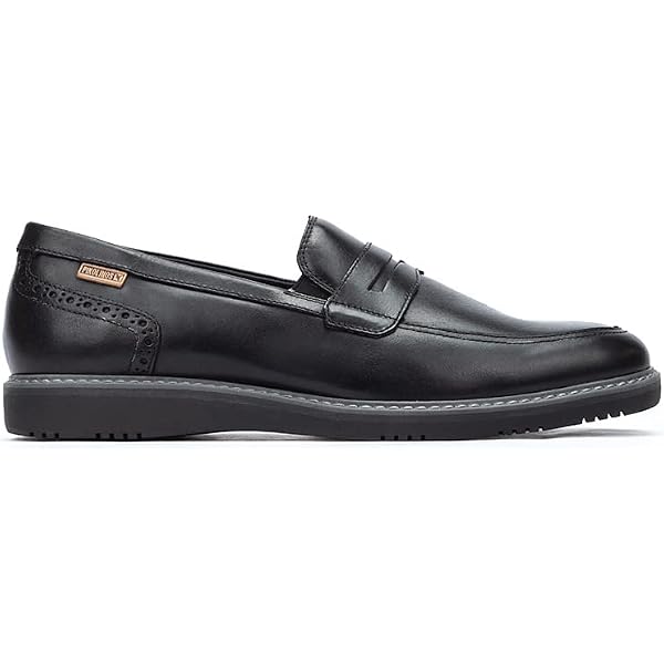 Amazon.com | PIKOLINOS Loafers Leather Palamos for Man Blue 