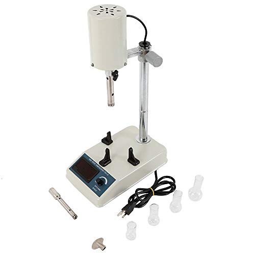 RanBB High Speed Dispersion Homogenizer, 110V FSH-2A Lab Homogenization Mixer Laboratory Dispenser 10~1000ml