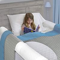 Extra Long Bed Rail for Toddler | Soft Foam Bed Bumper for Kids| Baby Bed Guard | Child Bed Safety Side Rails | Designed to fit Twin, Full, Queen & Kind Size Beds [1-Pack]