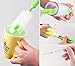 6 in 1 Bottle Brush Cleaner Kit, Cleaning Brush Set for Cups Sports Bottle Baby Bottle Nipple Straws and more (Green)