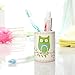 Brandream 5-Piece Kids Bathroom Sets Owl Bathroom Accessories Set Ceramic