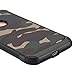 LONTECT iPhone 7 Plus Case, [Camo Series] Hybrid High Impact Shock Absorption Dual Layer Army Camouflage Armor Defender Case Cover for Apple iPhone 7 Plus - Camouflage Green