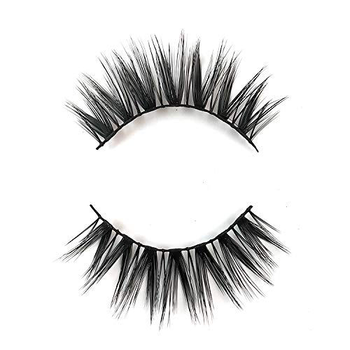 EDA LUXURY BEAUTY FLASH 3D Faux Mink False Lashes | Full Dramatic Volume | Extra Long Length | Eyelash Extensions | Fluffy Layered Spiky Lifting Effect | Vegan & Cruelty-Free | Fake Eyelashes 2 EDA LUXURY BEAUTY FLASH 3D Faux Mink False Lashes | Full Dramatic Volume | Extra Long Length | Eyelash Extensions | Fluffy Layered Spiky Lifting Effect | Vegan & Cruelty-Free | Fake Eyelashes