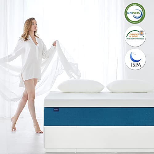 Molblly Full Size Mattress, 10 inch CoolingGel Memory Foam Mattress in