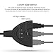 HDMI Switch, Yxflz 3-Port HDMI Switch Splitter 3x1 Selector with Pigtail Cable HD 1080P 3D Switcher Supports HDTV, Blu-ray, DVD, PS4/PS3,Xbox 360, Xbox One/One S