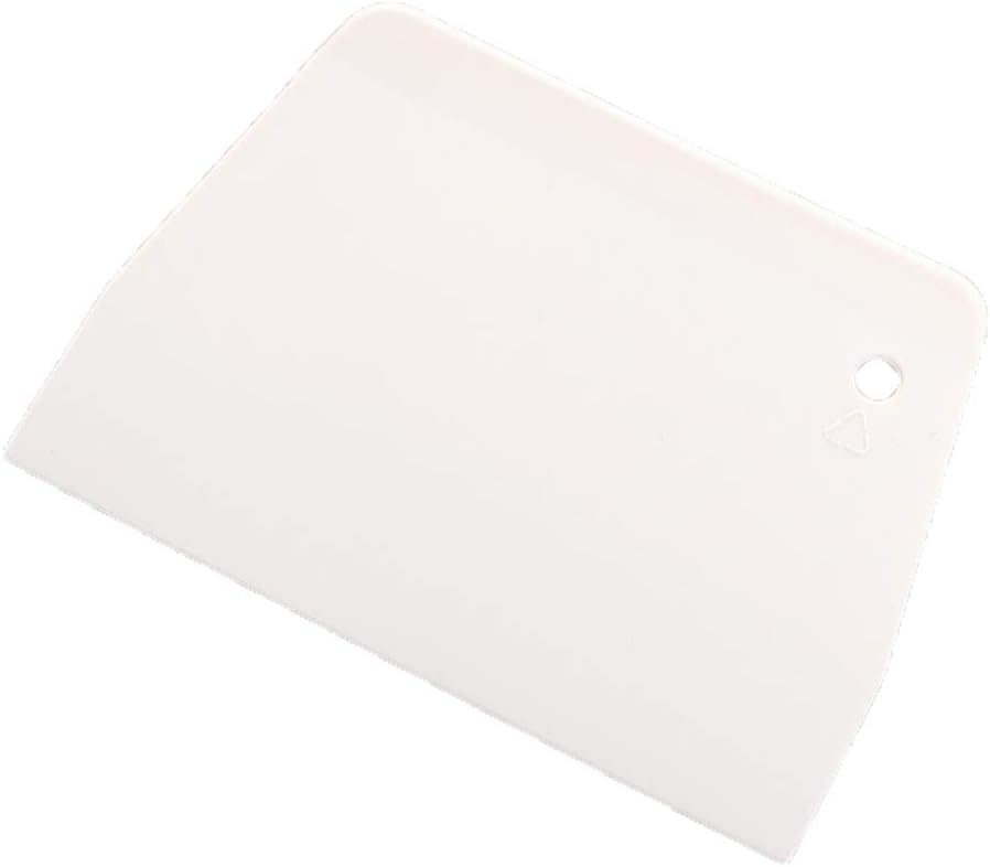 Firiodr Plastic Trapezoidal Scraper Small Cream Cake Dough Cutting Baking Cutter Butter Smoother Pastry Spatulas