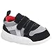 Kuner Baby Boys and Girls Cotton Rubber Sloe Outdoor Sneaker First Walkers Shoes (13.5cm(12-18months), Black)