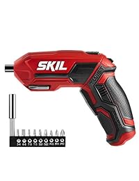 SKIL SD561802 - Destornillador inalámbrico recargable con empuñadura de pivote de 4 V