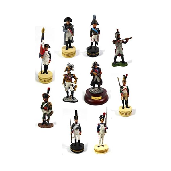 - Los mit 10 Figuren Soldaten 1/32 60mm Empire Napoleon Dragon Grenadier KAISERWÄCHTER Del Prado (LS15)