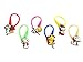 AVIRGO 17 pcs Colorful Soft Zipper Pull Charms for Jacket Backpack Bag Pendant Set # 211 -4