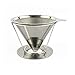 Reusable Stainless Steel Coffee Dripper Pour Over Coffee Maker Drip Coffee Filter,S,stainless steel