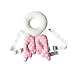 Baby Toddlers Head Protective, Adjustable Infant Safety Pad for Baby Walkers Protective Head and Shoulder Protector Prevent Head Injured Suitable Age 4-24 Months,Cute Angel Wings (Pink)