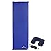 Redcamp Backpacking Sleeping Pad for Camping, XL Lightweight Folding Self Inflating Air Mattress,Air Pad Sleeping,Blue79