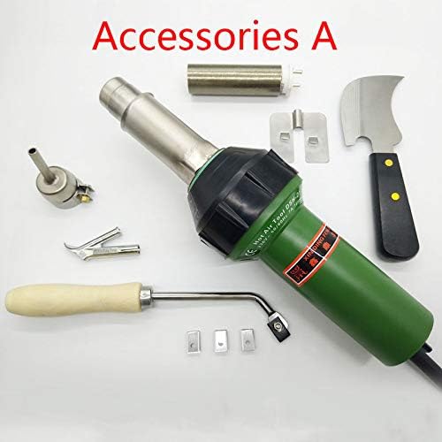 Topchances 1600w Professional Hot Air Welding Heat Gun Kit Pvc