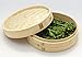 Zoie + Chloe Bamboo Steamer Basket - 2-Tier Dumpling Steamer for Cooking with 2 Reusable Cotton Liners for Bao, Dim Sum, Veggies, Asian Steamed Buns -Stackable, Space-Efficient - 10-Inch Steam Basket