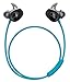 Bose SoundSport Wireless In-Ear Headphones - Aqua & Car Charger - Bundle