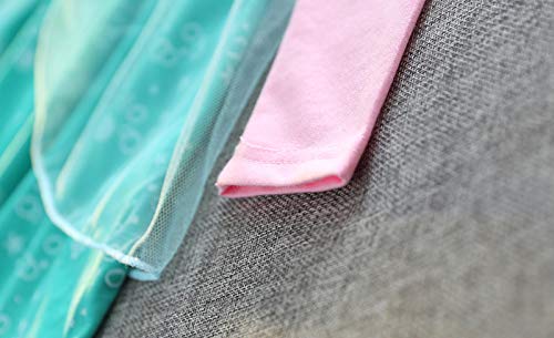 Mua Misoamiso ディズニープリンセス 子供用 ドレス キッズ 長袖 ワンピース アリエル ラプンツェル エルサ 人魚姫 コスチュームドレス なりきり プリンセスドレス ハロウィン コスプレ コットン素材 クリスマス アリエル風 110 Tren Amazon Nhật Chinh Hang Fado