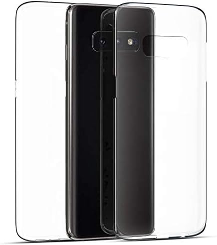 SainCat Case Compatible with Samsung Galaxy S10e,Fashionable Shock-Absorption Ultra-thin Soft TPU Silicone 360 degrees Protective Bumper Gel Clear Case Front&Back+Transparent