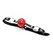 Health Japan (≧▽≦) Soft Open Breathable Leather Mouth Ball Gag, Mouth Gag for Men and Woman SM Adult Game