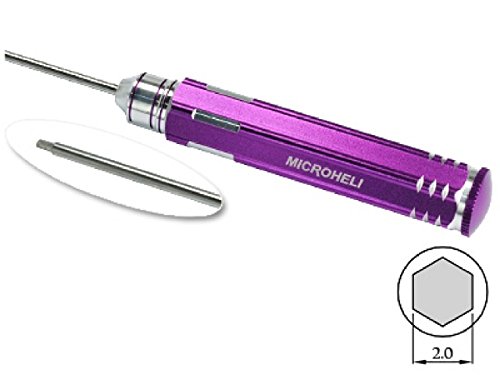 Microheli HSS Hex Screw Driver Tip 2.0mm