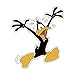 Fan Emblems Looney Tunes Daffy Duck Character Car Decal Domed/Multicolor/Clear, Automotive Emblem Sticker Applies Easily to Cars, Trucks, Motorcycles, Laptops, Windows, Almost Anything