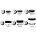 (Quantity: 100pcs) Beauticom 3G/3ML Round Clear Jars with Screw Cap Lids for Powdered Eyeshadow, Cosmetic Samples