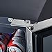 Phiestina 24 Inch Beverage Cooler Refrigerator - 175 Can Built-in or Free Standing Beverage Fridge with Glass Door for Soda Beer or Wine - Drink Fridge For Home Bar or Office (106 cans, Clear)