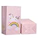 Geefuun 36Ct Unicorn Party Favor Treat Bags - Birthday Goodies Gift Favors Supplies Decorations for Kids