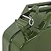 Lovinland Emergency Oil Gas Can 5 Gallon 20L Portable Gas Oil Water Bucket Petrol Diesel Storage Can Tanks with Spout Army Green