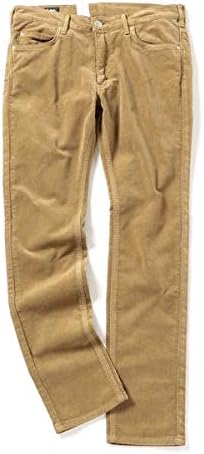 Amazon シップス メンズ Ships Lee ストレッチ コーデュロイ ユーロ スキニー パンツ ベージュ Small ロング パンツ 通販