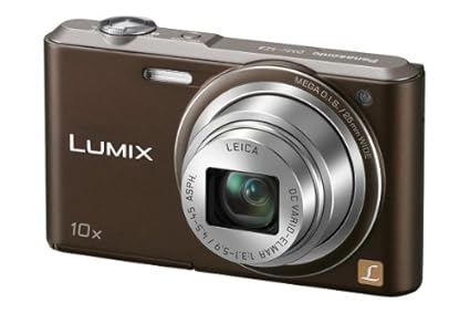 Panasonic DMC-SZ3EG-T Lumix Digitalkamera (6,9 cm (2,7 Zoll) LCD-Display CCD-Sensor, 16,1 Megapixel, 10-fach opt. Zoom, 90MB 