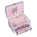 Broadway Gifts Silver and Pink Fairy Ballerina Swan Lake Music Jewelry Box