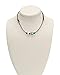Single Cultured Freshwater Pearl Turquoise Turtle Choker Necklace for Women Adjustable Jewelry Black